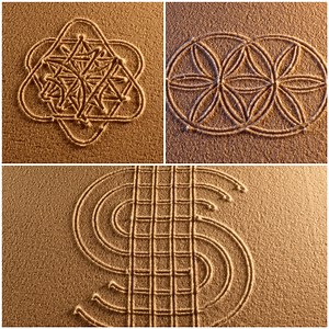 61K views · 242 reactions | Satisfying sand art ASMR! ✨ | Rush Brush | Facebook