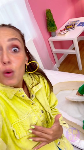 17K views · 244 reactions | She was so scared!藍 || CRAZY PRANK with a hole in the mattress || Prank your friends! #shorts | SMOL | Facebook