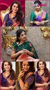 Nikki Galrani Saree Recreate பண்ண கஷ்டமா இருந்துச்சு..! - Anandhi Prakash #saree #sareelove #nikkigalrani #sareecollection #trendysarees #ibcmangai | IBC Mangai