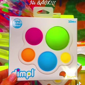The DIMPL is back in stock!!! Grab one before it disappears!!! #dimpl #fidget #musthave #funkymonkeytoys | Funky Monkey Toys & Books