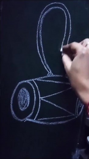 Easy drawing!! dholak draw🪘🪘#art#viralshort