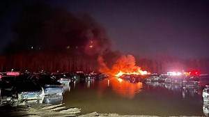 Over 40 cars involved in Lorain fire; cause still under investigation
