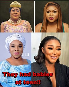 1.1K views · 18 reactions | 10 Nollywood Actresses Who Had Babies as Teens!!  | Celebrity TV | Facebook