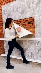 1.5M views · 9.4K reactions | Viral 3D Brick Wall Sticker  #walldecor #homedecor #reelsvideo #viral #besthomegadgets #trending | Cool inventions | Facebook