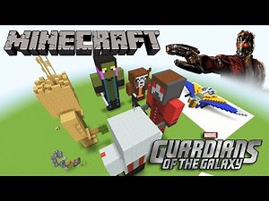 MINECRAFT: GUARDIANS OF THE GALAXY! Evan builds the MILANO!