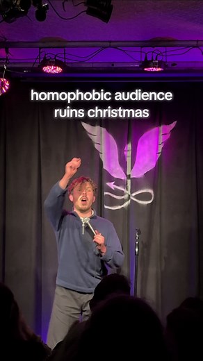Stand-Up Comedy Show Disruption on Christmas Eve