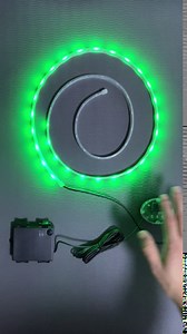LED Basketball Hoop Light, Motion Sensing Light for Basketball Rim. Changes Colors and Patterns When You Score. 10 Lighting Modes, Waterproof, Outdoor Game. Good Gift for Boys, Girls, Teens