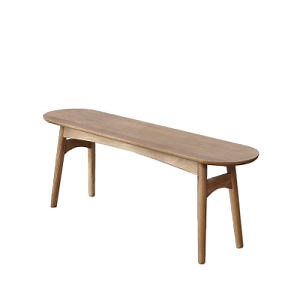[Hot Item] Solid Wood Stool Multi-Functional White Oak Living Room Long Stool 0103