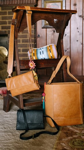 Introducing: The Legacy Leather Collection 癩 Timeless bags handcrafted by artisans in India and Guatemala. Made for workdays, weekends, coffee runs, dinner dates… pretty much wherever life takes you. Because let’s be honest, one bag is never enough  And because every bag deserves a little personality, we designed charms you can mix, match, and make totally your own. Online now! | Noonday Collection | Facebook