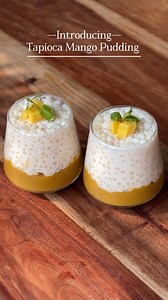 7.8K views · 27 reactions | Introducing the Tapioca Mango Pudding - a dessert with combo of the richness of tapioca and sweetness of mangoes. The ultimate pleasure for your eyes and tastebuds! | Khao San | Facebook