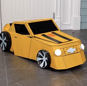 This Mom Nailed It! DIY Transformer Suit for an Unforgettable Halloween | Wood Mood