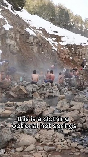 i went to a clothing *optional* hot springs 😳