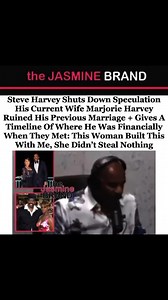 #SteveHarvey Shuts Down Speculation His Current Wife #MarjorieHarvey Ruined His Previous Marriage Gives A Timeline Of Where He Was Financially When They Met: This Woman Built This With Me, She Didn’t Steal Nothing (@steveharveyfm) | The Jasmine BRAND