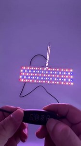 LED Grow Lights for Indoor Plants Full Spectrum, Table Top Plant Lights for Indoor Growing, 120 LEDs Desk Grow Lights for Seed Starting Seedlings Vegetable, Daisy Chain, Adjustable Height