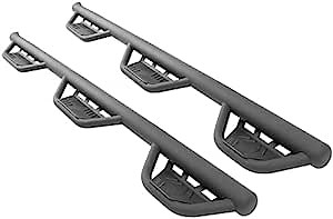 Havoc HPG-003402 Hoop Step, HS3, Black; 07-21 Toyota Tundra Double Cab