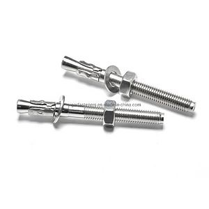 [Hot Item] Carbon Steel Stainless Steel Wedge Anchor Bolt Expansion Through Bolt for Building Construction
