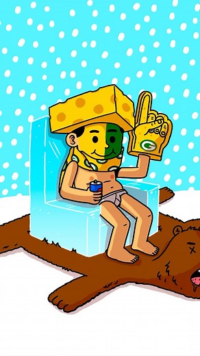 Go @packers 🧀🧀🧀 #meeverydayseries #football #cheesehead #packers #love | Oddworx - alexmdc