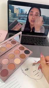 Who said you need crayons to color? We prefer eyeshadow palettes🎨 | Dominique