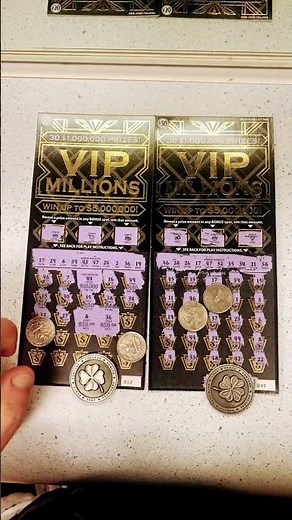 🔥VIP millions 🔥 huge win hot win!! Ny scratch off #scratchcard #lottery #winner #nyc #money #panda