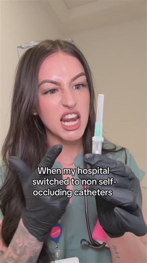 Paige Slayton | Its fine, we only lost about a pint while i was trying to connect the tubing 🙂 #nurse #nurselife #nurseproblems #nursecomedy #healthcare... | Instagram