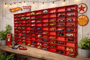 Hot Wheels Display Case 100 Cars, Wall Mounted Matchbox Display Shelf, Diecast Car Storage Rack, Toy Car Organizer, Collector Gift - Etsy