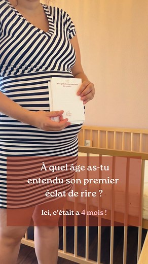 Le premier rire de bébé est un moment très émouvant 🥰 Et toi a quelle age as-tu entendu son premier éclat de rire ? #MonBébéGrandit #SouvenirsDeParents #PremièresFoisBébé #InfoBébé #DétailsQuiComptent #lulolinotte #bebe2025 #bébé2025 #bébé #bébé #momtobe2025 #MomToBe | Lulo linotte