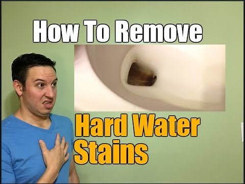 How To Remove Hard Water Stains From Toilet | Clean With Confidence