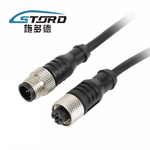 [Hot Item] Sensor Industrial Socket, Elbow Hole Socket Connecting Plug Cable (M12 specification) Rk03-3