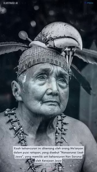 Suku dayak yang ditakuti pasukan majapahit #majapahit #sejarah | Zodiak Kita