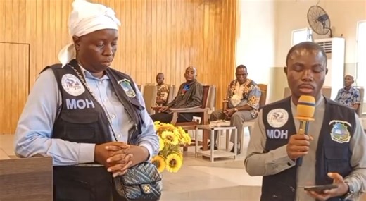 Ministry of Health Mental Health Unit Substance Abuse Awareness at Effort Baptist Church | Ministry of Health, Republic of Liberia
