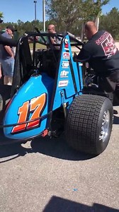 Joey Saldana is ready to go after that nasty crash last night..... | Pennsylvania sprint car scene