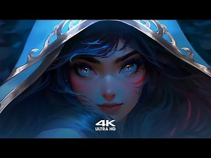 Mystic Eyes Girl 4K Live Wallpaper | Fantasy Anime Screensaver 🌌👁️