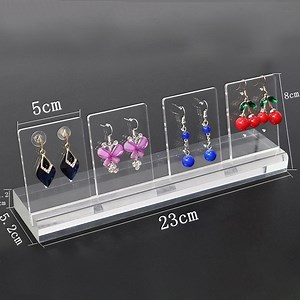 [Hot Item] Perspex Earring Display Holder Acrylic Eardrop Jewelry Display