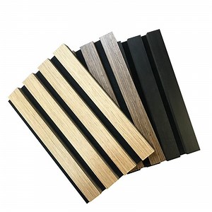 [Hot Item] Industry Leading Sound Absorbing Acoustic Wood Slat Panels for Soundproofing Wall