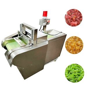 [Hot Item] Raisins Chopping Machine Dried Strawberry Apricot Kiwi Preserved Fruit Dicer Cutter Machine