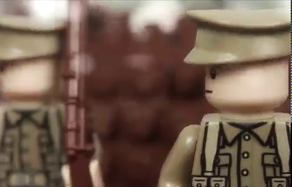 WWI Christmas Truce in LEGO by JD Brick Productions http://bit.ly/2vB46rK | Beyond the Brick