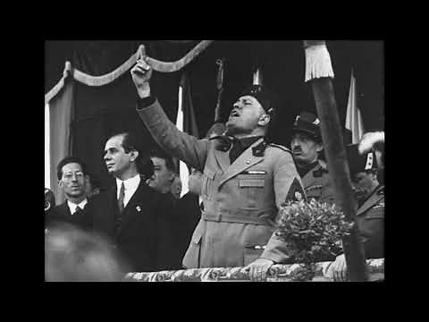 Benito Mussolini Speech about German-Italian Relations- 28 September 1937