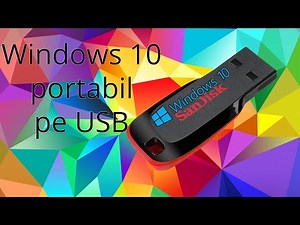Cum faci un Windows portabil pe un USB