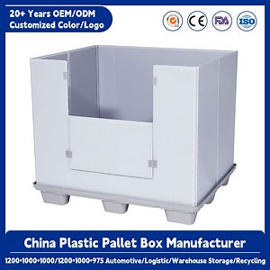 [Hot Item] Use Rugged Material Made Reusable Sturdy Durable Shipping Pallet Box for Multipurpose