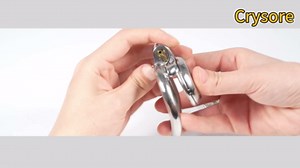 Flat Chastity Cage Male Chasity Devices Metal Cock Cages with Invisible Locks and Belt Sex Toys Micro Bondage Gear for Penises Exercise Steel Breathable Penis Lock (1.77in,Blet)