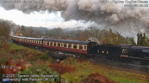 33K views · 817 reactions | LMS Stanier Mogul 2968, making its first gala appearance following overhaul, puts on a wonderful show departing #Highley during today's Severn Valley Railway Winter Steam Gala. Gala info https://svr.co.uk/event/winter-steam-gala/ #SVRFamily #LMS #Stanier #Mogul #SVRWinterGala | Railcam | Facebook