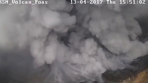 Costa Rica's Poas Volcano erupts MORE than 3km into the air
