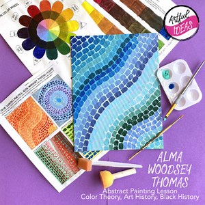Alma Woodsey Thomas Abstract Painting Lesson : Color Theory and Black History