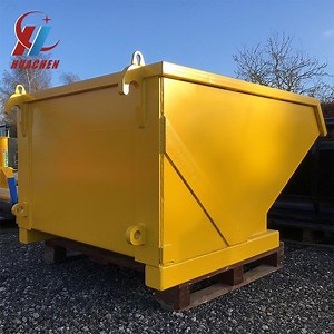 [Hot Item] Steel Self-Dumping Hoppers Industrial Forklift Dumping Hopper with Promotional Price
