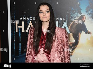 Actress Esme Creed-Miles attends the premiere of Amazon Prime Video's "Hannah" at The Whitby Hotel on Thursday, March 21, 2019, in New York. (Photo by Evan Agostini/Invision/AP Stock Photo - Alamy