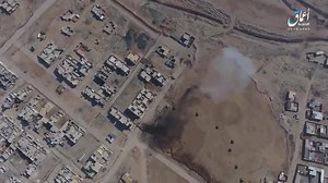 ISIS drone bomb destroys Iraqi army Humvee carrying ammunition near Mosul | Breaking911