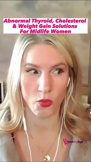 Hormone expert Dr. Carrie Jones, ND, MPH is right! Perimenopause can be a really stressful time for the “sandwich generation”, which refers to women in their 40s and 50s who may be caring for both children at home and for older parents. Add the loss of our sex hormones to the mix and it’s a double whammy to our thyroid function, which puts us at risk for hypothyroidism, autoimmune disease and/or all the symptoms of dysfunctional thyroid - hair loss, weight gain or loss, poor metabolism and fatig