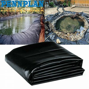 [Hot Item] PVC Black White Rubber PVC 45mil Membrane Fish Farm Impermeable Pond Liners Fish Farming Pond
