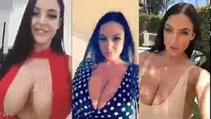 Angela white bouncing boobs compilation