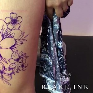 56 reactions | Flower  thigh piece I got to do for @ubernisia today ✌ WhatsApp for quotes & appointments on 0769032356 • • • #flowers #flowertattoo #flowertattoos #flowertattoodesigns #flowerthightattoo #thightattoos #thightattoosforwomen #tattooed | Blake Ink Tattoo & Piercing Studio | Facebook